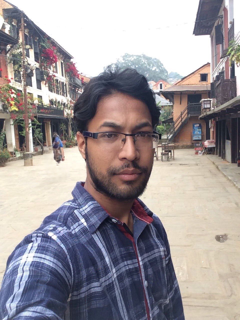 Professional portrait of Kiran Kumar Shrestha, a Civil Engineer.